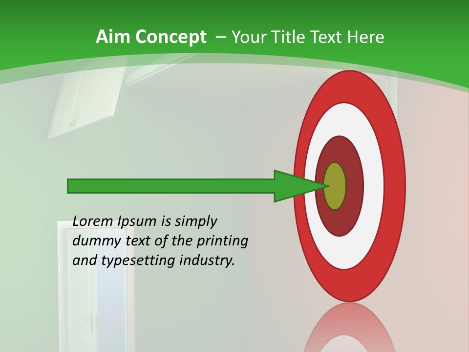 Architecture Entrance Idea PowerPoint Template