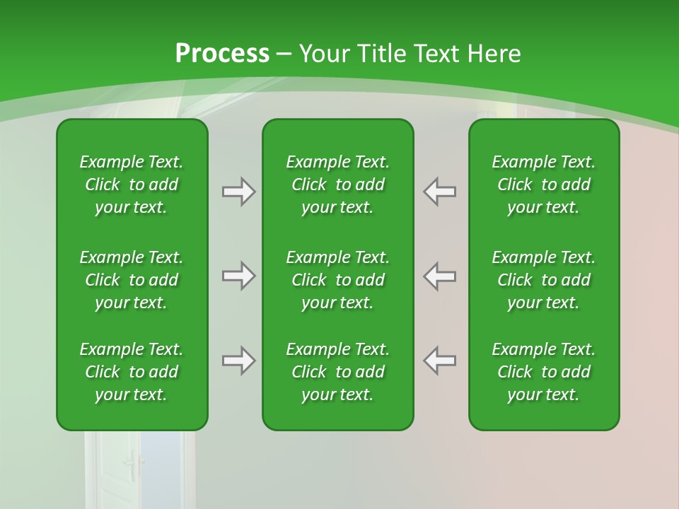 Architecture Entrance Idea PowerPoint Template