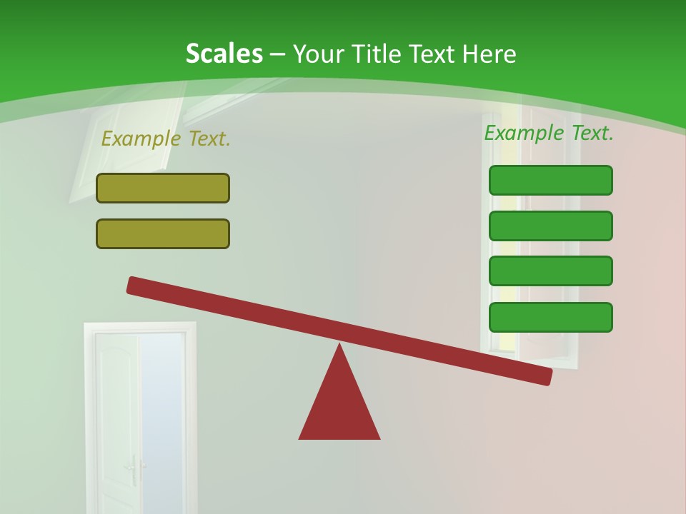 Architecture Entrance Idea PowerPoint Template