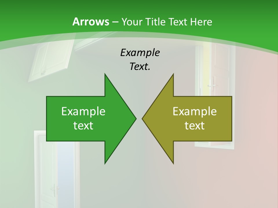 Architecture Entrance Idea PowerPoint Template