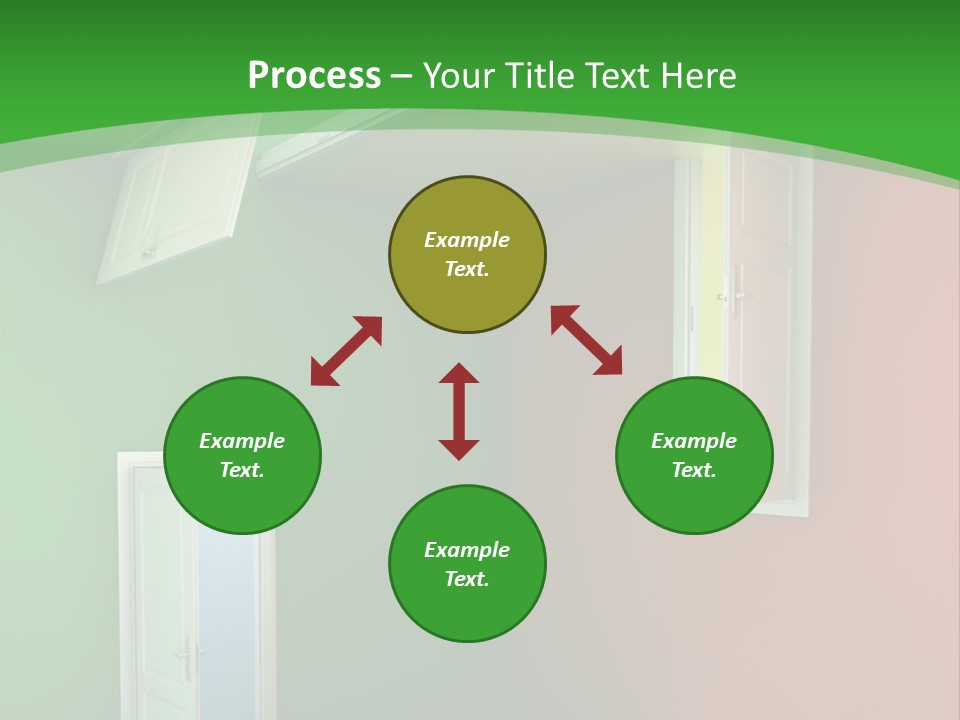 Architecture Entrance Idea PowerPoint Template