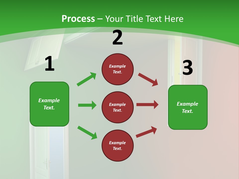Architecture Entrance Idea PowerPoint Template