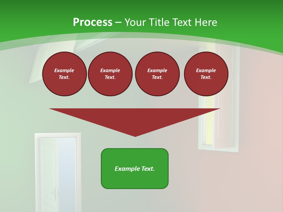 Architecture Entrance Idea PowerPoint Template