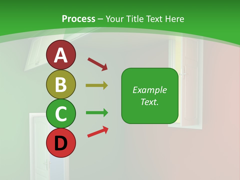 Architecture Entrance Idea PowerPoint Template
