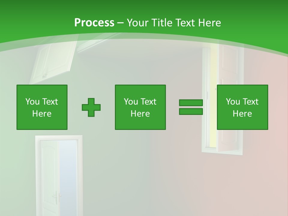 Architecture Entrance Idea PowerPoint Template