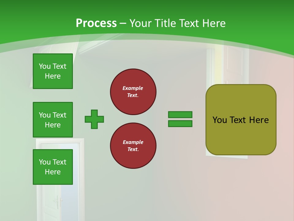 Architecture Entrance Idea PowerPoint Template