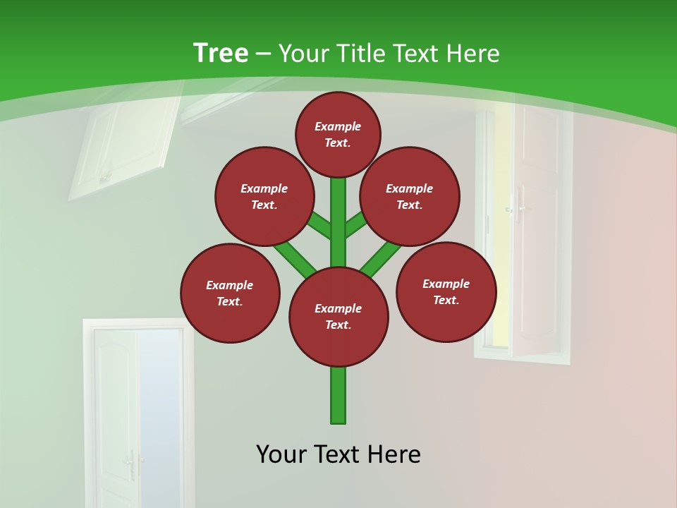 Architecture Entrance Idea PowerPoint Template