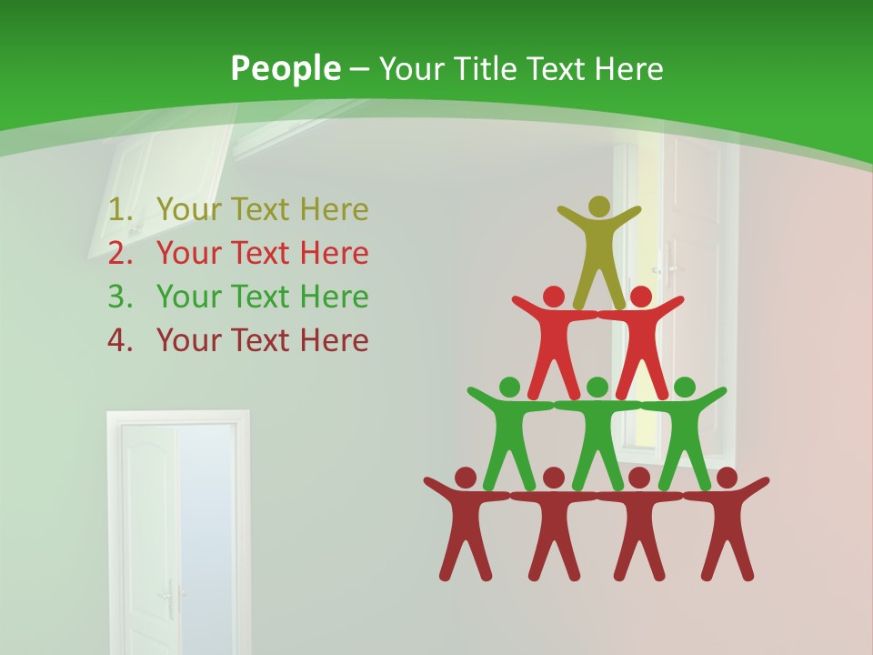 Architecture Entrance Idea PowerPoint Template