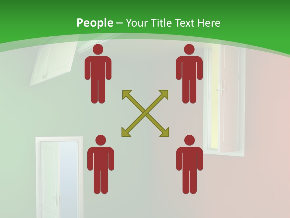 Architecture Entrance Idea PowerPoint Template