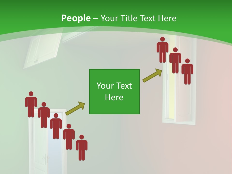 Architecture Entrance Idea PowerPoint Template