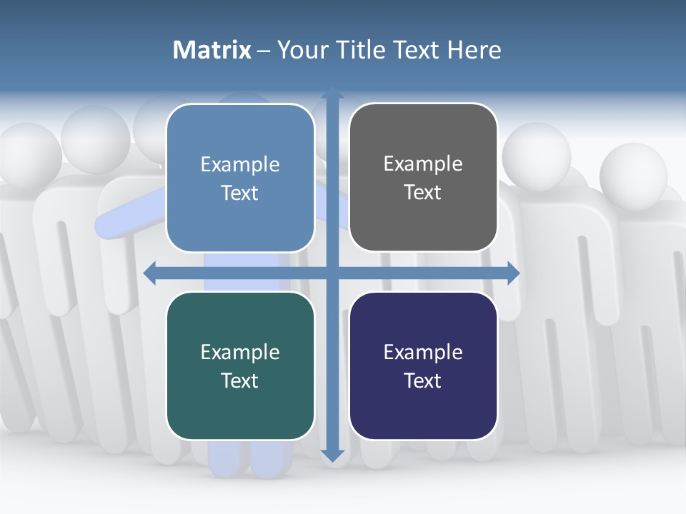Icon Domino Gathering PowerPoint Template