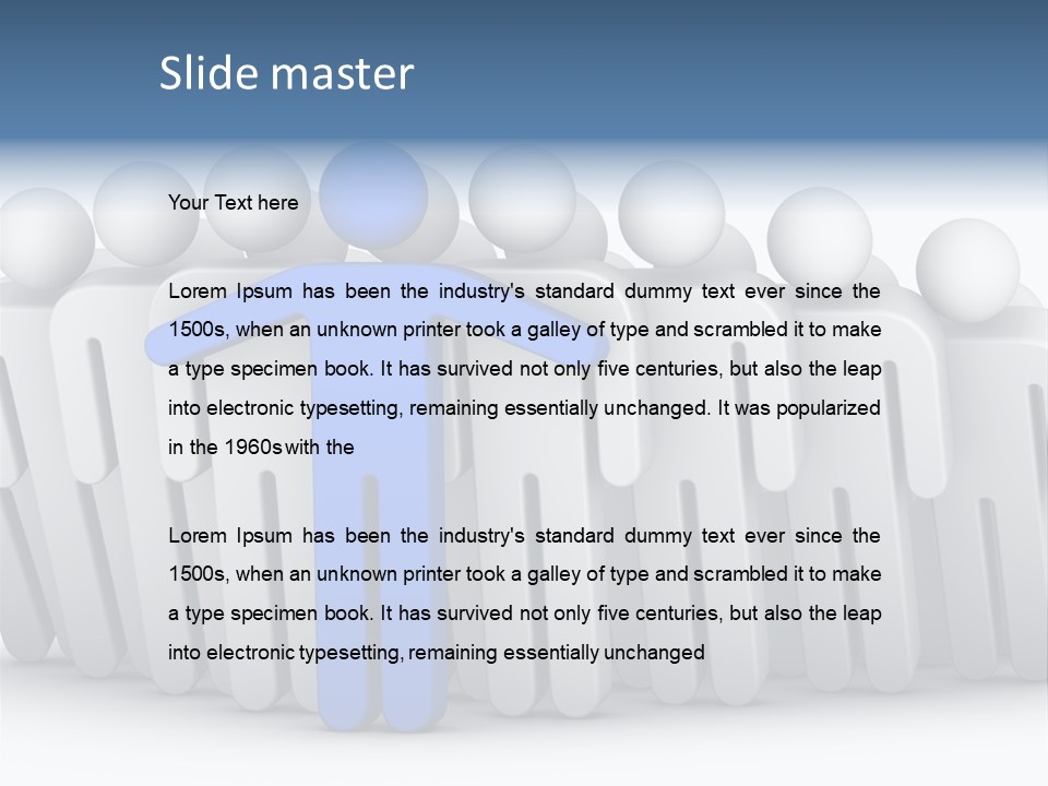 Icon Domino Gathering PowerPoint Template