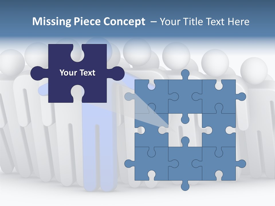 Icon Domino Gathering PowerPoint Template