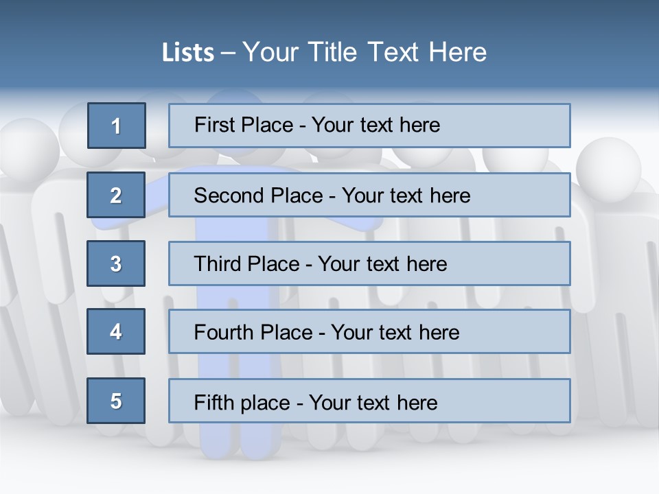 Icon Domino Gathering PowerPoint Template