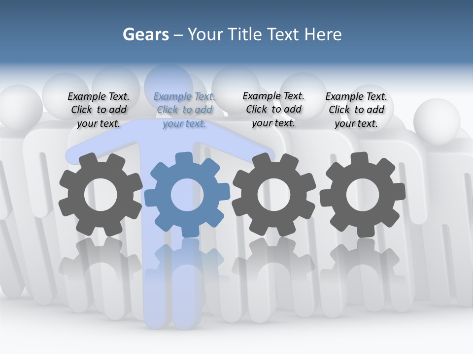 Icon Domino Gathering PowerPoint Template