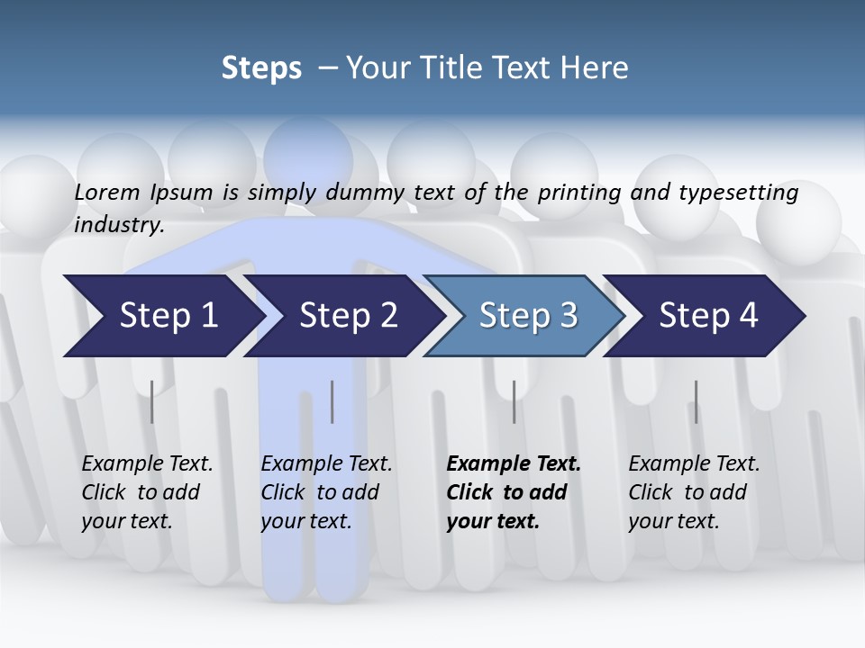 Icon Domino Gathering PowerPoint Template
