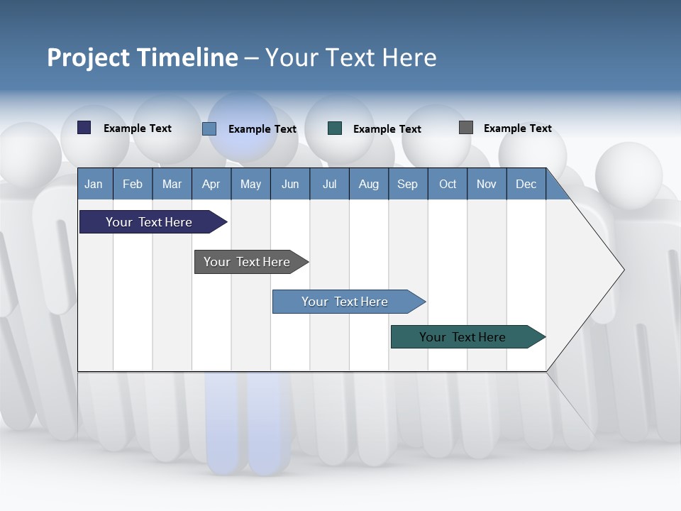 Icon Domino Gathering PowerPoint Template