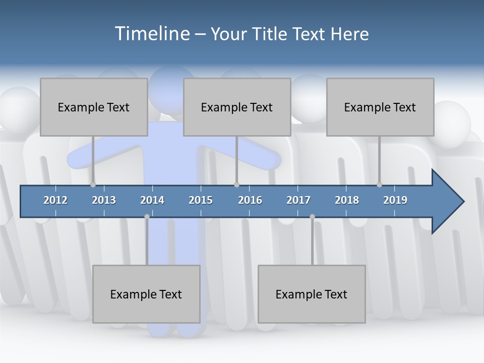 Icon Domino Gathering PowerPoint Template