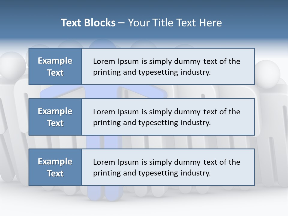 Icon Domino Gathering PowerPoint Template