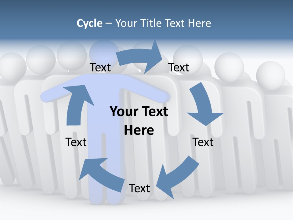 Icon Domino Gathering PowerPoint Template