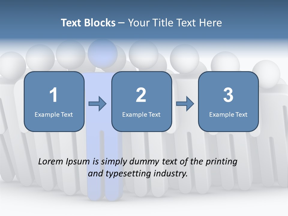 Icon Domino Gathering PowerPoint Template