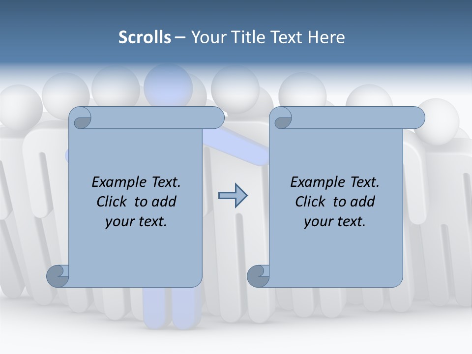 Icon Domino Gathering PowerPoint Template