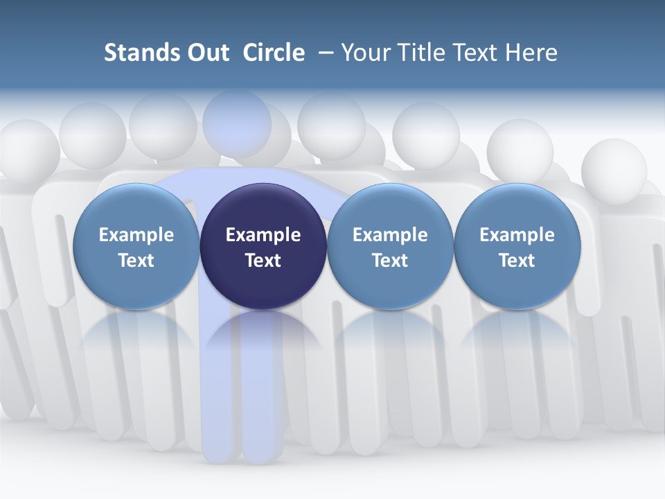 Icon Domino Gathering PowerPoint Template