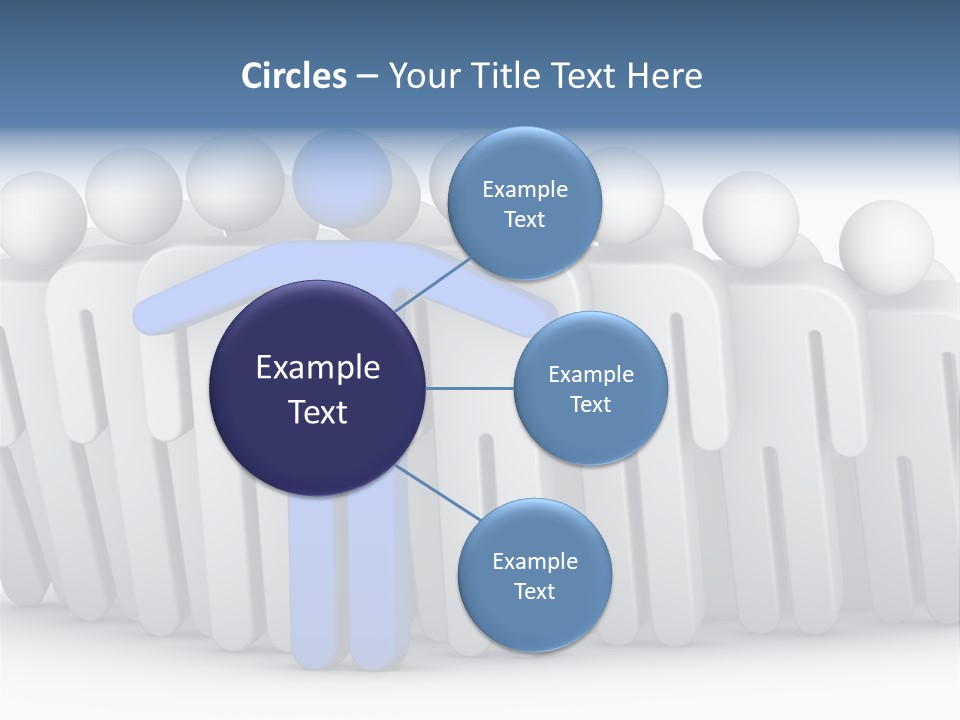Icon Domino Gathering PowerPoint Template