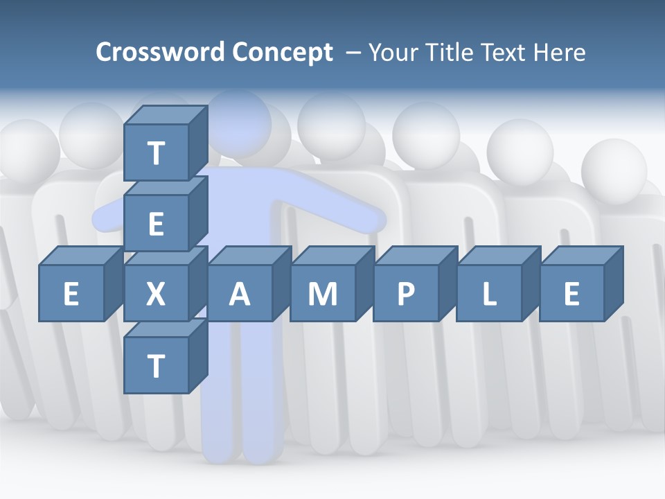 Icon Domino Gathering PowerPoint Template