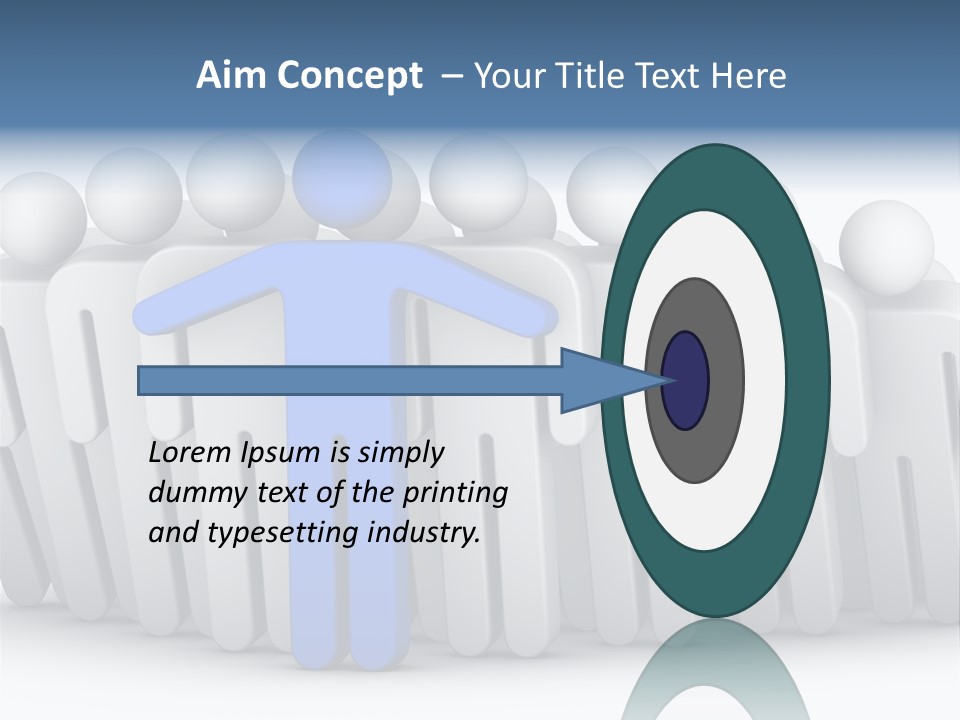Icon Domino Gathering PowerPoint Template