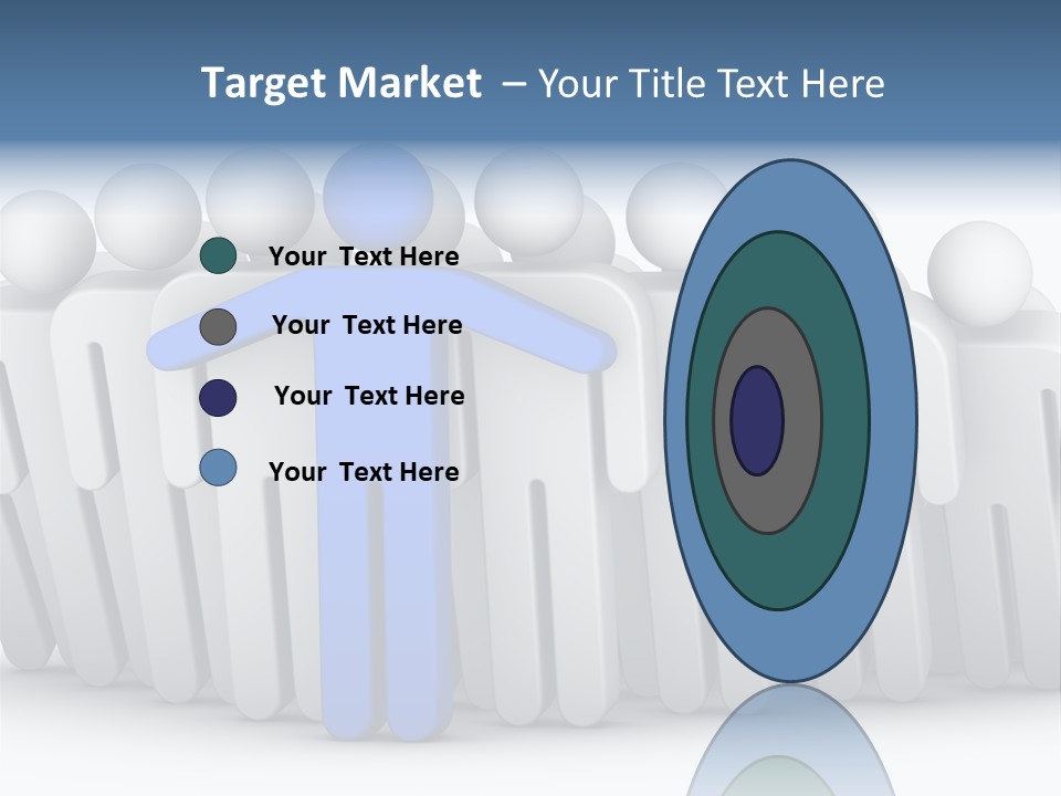 Icon Domino Gathering PowerPoint Template