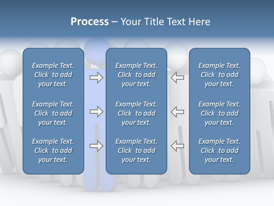 Icon Domino Gathering PowerPoint Template