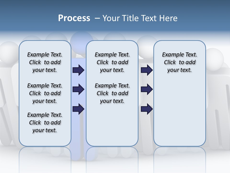 Icon Domino Gathering PowerPoint Template