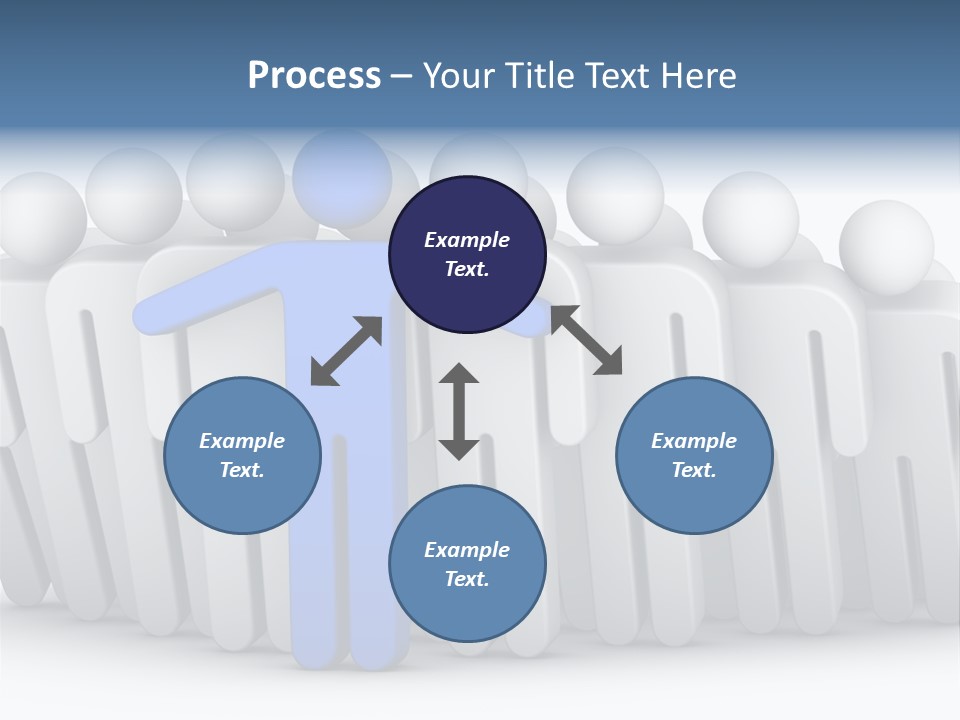 Icon Domino Gathering PowerPoint Template
