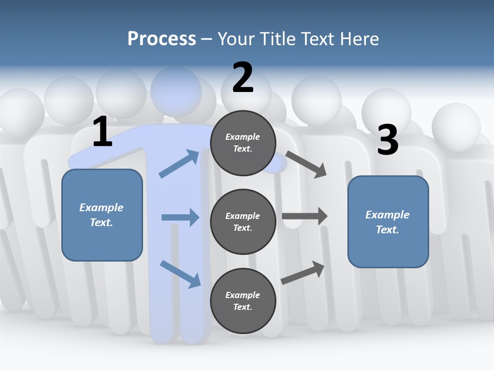 Icon Domino Gathering PowerPoint Template