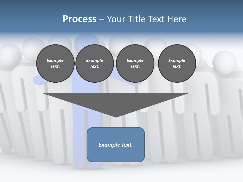 Icon Domino Gathering PowerPoint Template