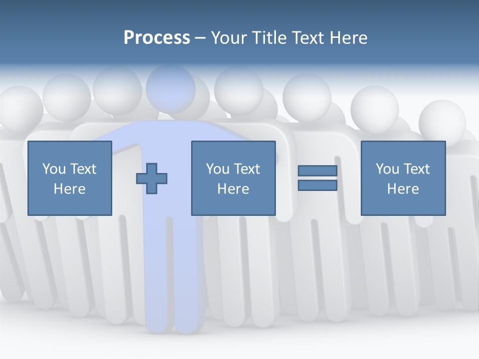Icon Domino Gathering PowerPoint Template