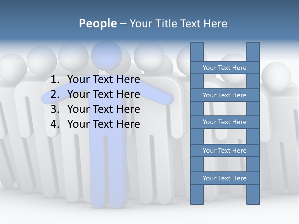 Icon Domino Gathering PowerPoint Template