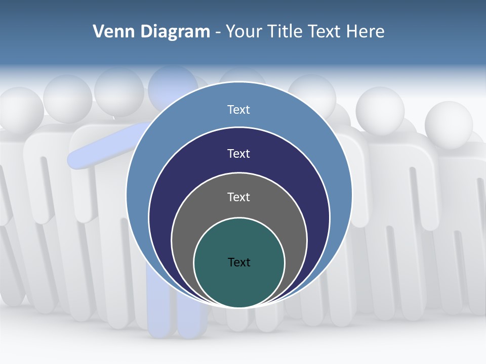Icon Domino Gathering PowerPoint Template