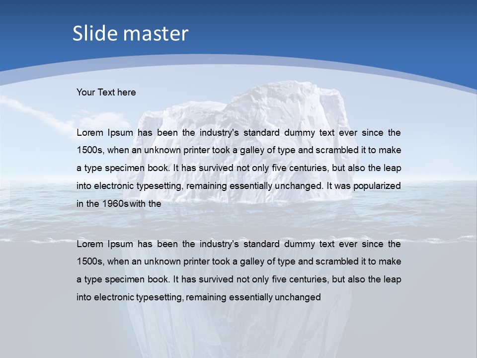 Amazing Ocean Extreme PowerPoint Template