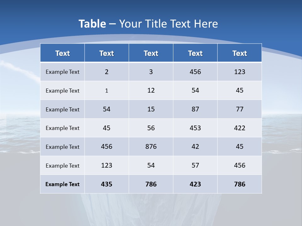 Amazing Ocean Extreme PowerPoint Template