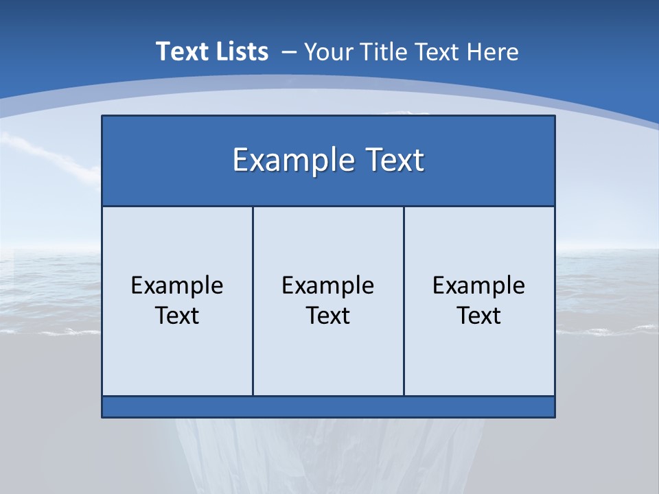 Amazing Ocean Extreme PowerPoint Template