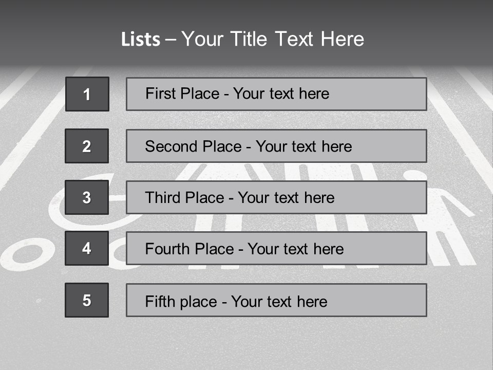 Center Parent Street PowerPoint Template