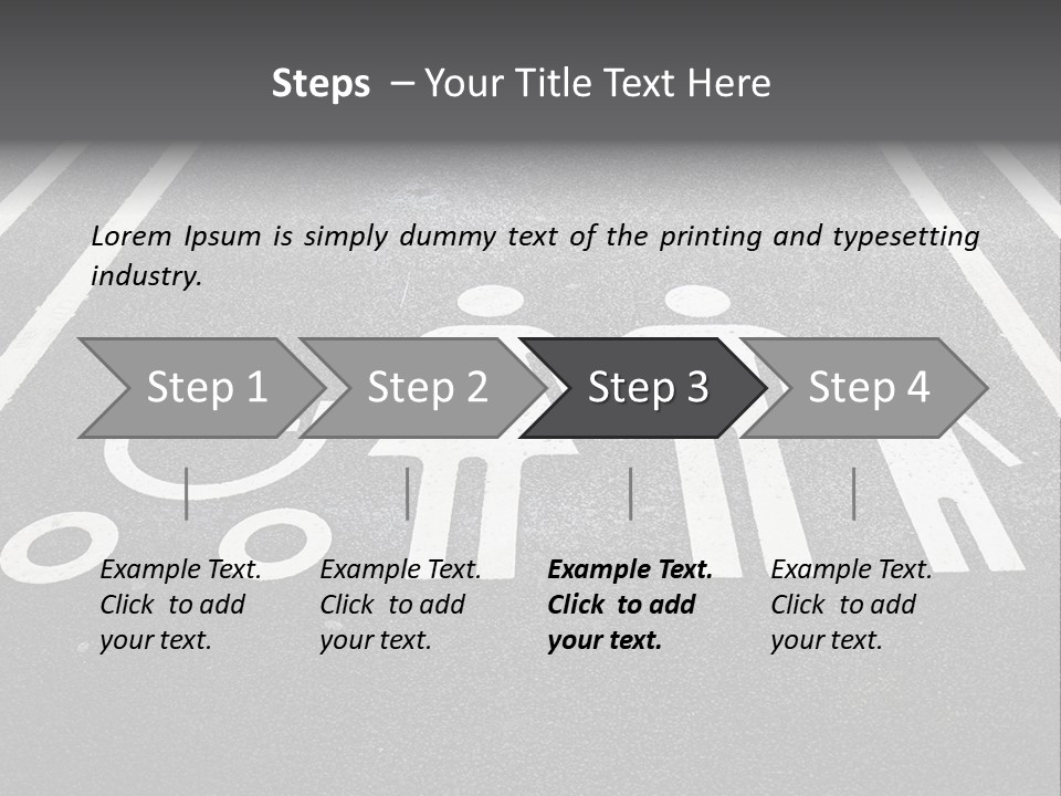 Center Parent Street PowerPoint Template