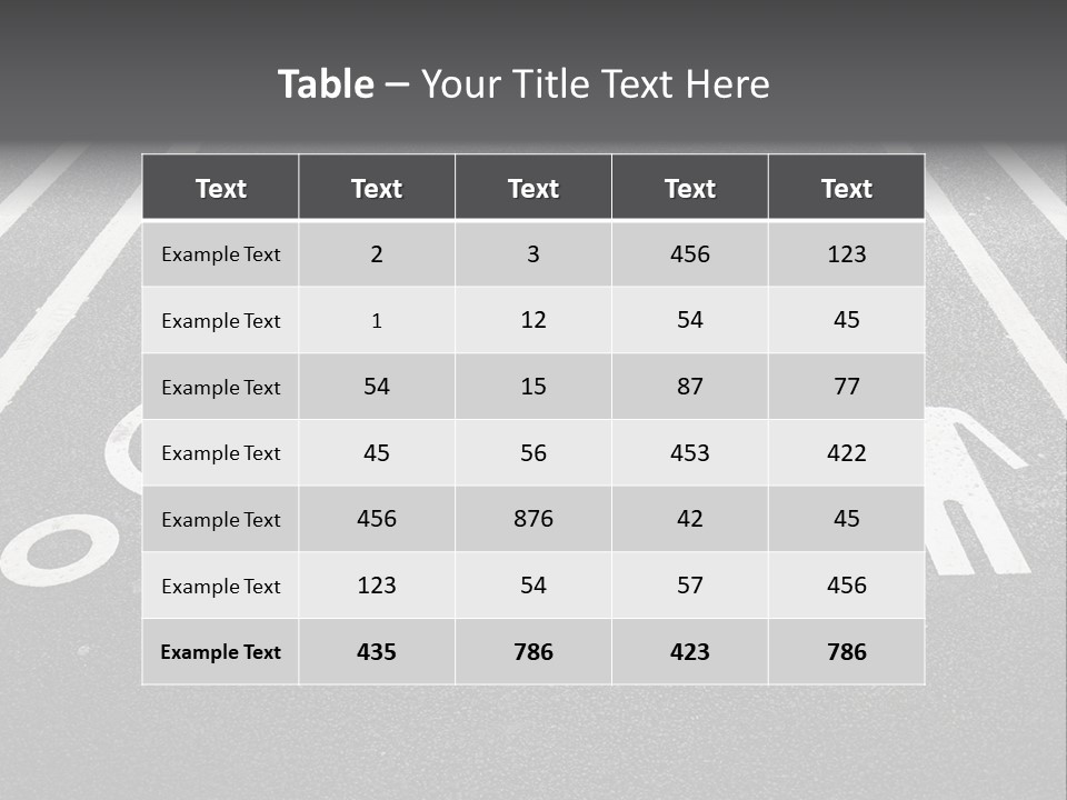 Center Parent Street PowerPoint Template