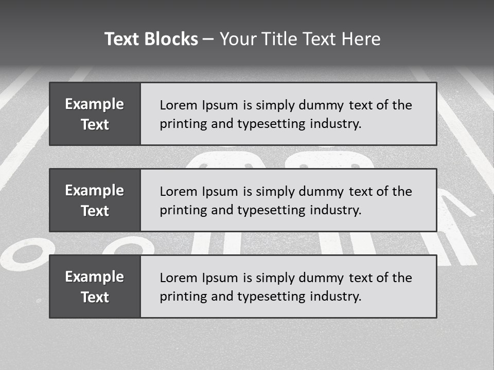 Center Parent Street PowerPoint Template