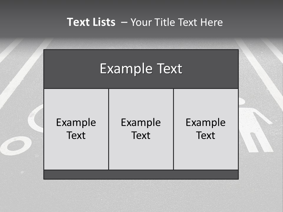 Center Parent Street PowerPoint Template