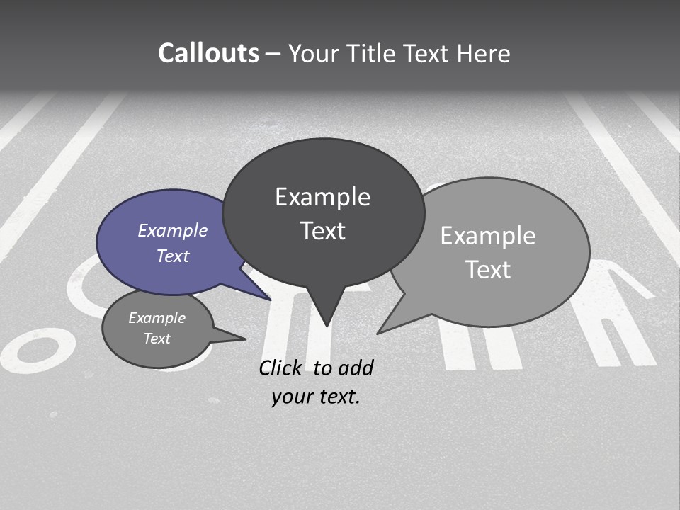 Center Parent Street PowerPoint Template