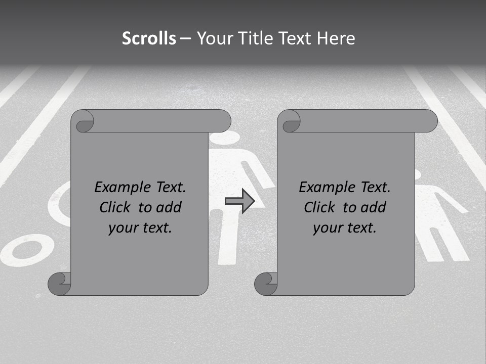 Center Parent Street PowerPoint Template