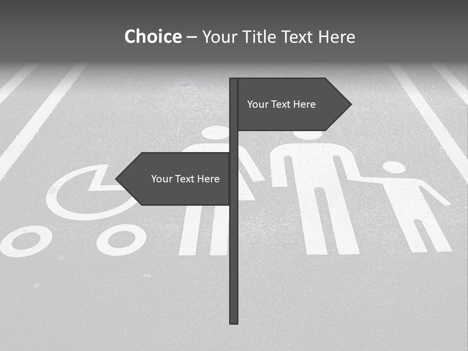 Center Parent Street PowerPoint Template